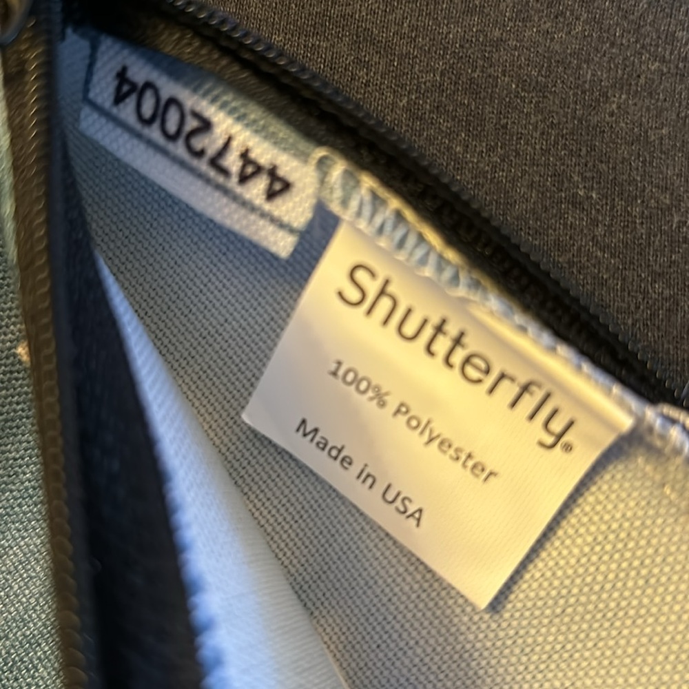 Shutterfly Blue #ESSENTIALS Pouch - Picture 5 of 5